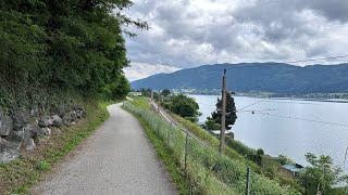 Fahrradtour um den Ossiachersee Radweg Ossiachersee Kärnten [upl. by Lyrehc]