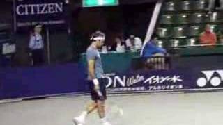 Federerwarmingup4 [upl. by Pirali]