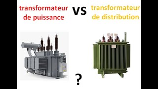 différences entre transformateur de puissance et transformateur de distribution [upl. by Telfore]