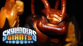 SKYLANDERS GIANTS  SWARM GIANT SKYLANDER REVIEW [upl. by Ahsitak851]