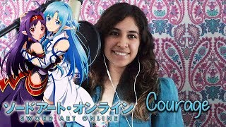 Courage  Sword Art Online II Opening 2  Full Cover Español Versión 2  Dianilis [upl. by Ramad]