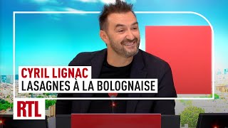 Recette  quotLasagnes à la bolognaisequot par Cyril Lignac [upl. by Tenay]