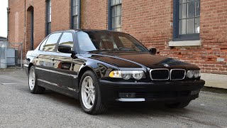 2001 BMW 740iL Exterior amp Interior WalkAround Cold Start Engine Idle [upl. by Ruthven]