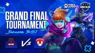 GRAND FINAL DINO BLUE SEASON 351 RGS KING VS GRD MYSTOGAN [upl. by Pamelina]