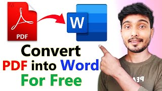 How to convert pdf to word  pdf ko word me kaise convert kare  pdf to word converter [upl. by Ibba]