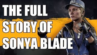 The Full Story of Sonya Blade  Before You Play Mortal Kombat 11 [upl. by Einatsed]