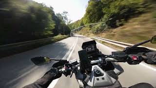 Honda XADV 750 lunch ride  RAW SOUND [upl. by Nagaet]