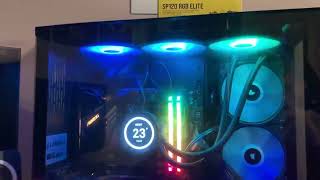 CORSAIR iCUE SP120 RGB ELITE Performance 120mm PWM Triple Fan Kit Review The Best Fans Ive Ever Ha [upl. by Anaik]