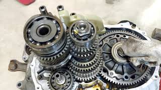 How To Rebuild and Repair 20002006 Honda Insight 5 Speed Transmission  Modify Synchronyzers [upl. by Kurland105]