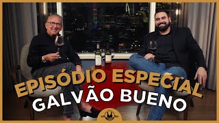 VINHOS DE BICICLETA ENTREVISTA GALVÃO BUENO [upl. by Llenyaj]