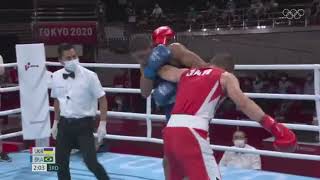 ROCKY BALBOA MOMENT AT THE OLYMPICS  TOKYO 2020  HEBERT SOUSA VS OLEKSANDR KHYZHNIAK [upl. by Ativahs629]