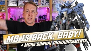 MG Gundam Vidar Announced Bandai Next Phase Hobby Announcements  August 2024 [upl. by Llenrag5]