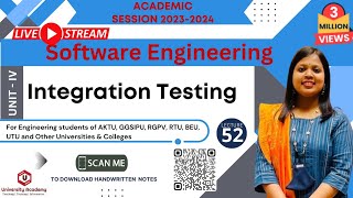 SE52 Integration Testing  TopDown Testing  BottomUp Testing Approach  TopDown vs Bottom Up [upl. by Anbul]