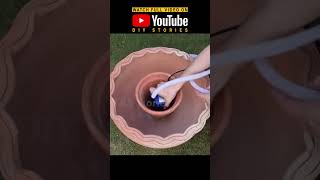 Create a Stunning DIY Fountain using Flower Pots [upl. by Meredith]