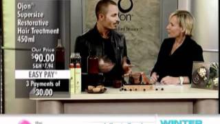 The Shopping Channel  Ojon Supersize Restorative Hair Treatment [upl. by Columbine]