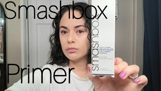 Smashbox Photo Finish Revitalize 8 in 1 Primer Essence Review [upl. by Talbott]