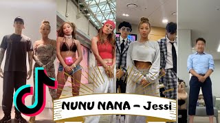 NUNU NANA  Jessi Tik Tok dance Challenge x Lee Hyo ri Rain Yoo Jae Suk Jae park PSY And more [upl. by Odarnoc]