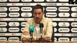 Declaraciones de Sergi Guilló tras el Mérida 11 Ceuta  Temporada 2425  AD Mérida [upl. by Belter303]