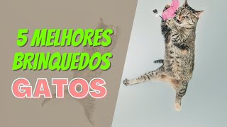 5 MELHORES BRINQUEDOS PARA GATOS [upl. by Nitnerb461]