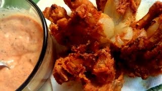 Blooming Onion With Dipping Sauce Recipe [upl. by Verina]