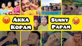 Akka Kopam  Sunny Papam BackToBack Comedy Video  MaithiliSreetan [upl. by Solegna]