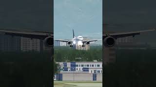 Landing at Berlin Brandenburg aviation [upl. by Cherin]