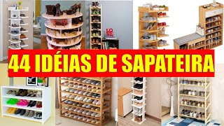 44 IDÉIAS DE SAPATEIRA FEITA DE MADEIRA PARA INSPIRAR VOCÊ [upl. by Berkie613]