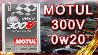 REVIEW Aceite Sintético Motul 300v 0w20 High RPM [upl. by Genia]