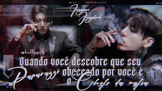 Quando você descobre que o chefe da 𝔪𝔞́𝔣𝔦𝔞 é seu 𝔭𝔞𝔭𝔞𝔯𝔞𝔷𝔷𝔦 obcecado por você  jeon jungkook 22 [upl. by Aneetak]