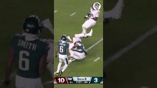 Jalen Hurts 🦾 has a STRONG 2ND HALF 🦾 vs Washington 🦅🔥 BEST PLAYS 🦅🔥 Eagles vs Commanders Highlights [upl. by Ellenad]