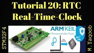 STM32F4 Discovery board  Keil 5 IDE with CubeMX Tutorial 20  Real Time Clock RTC [upl. by Ayhtnic761]