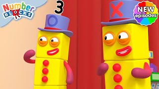 Grid Games Galore  S7 E7  Learn Times Tables  Numberblocks [upl. by Claudetta832]