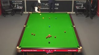 Thepchaiya Unnooh vs Jamie Jones  German Masters 2023  Frames 34 [upl. by Quinta78]