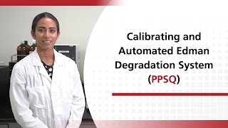 Calibrating and Automated Edman Degradation System PPSQ [upl. by Esau]