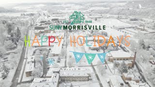 SUNY Morrisville Holiday Video 2023 [upl. by Yeslehc]