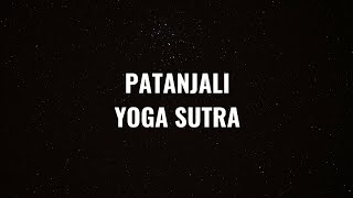 Patanjali Yoga Sutra Introduction [upl. by Nylorac]