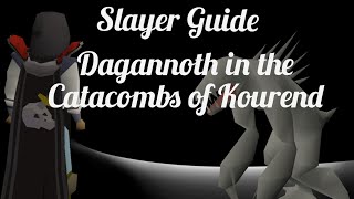 OSRS Mobile Slayer Task  Dagannoth in the Catacombs of Kourend [upl. by Retha]