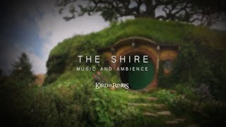 The Shire  Lord of The Rings Ambience and Music  1 hour [upl. by Adnocahs]