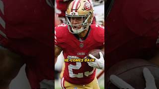 McCaffrey Coming Back mccaffrey cmc 49ers sanfrancisco49ers nfl [upl. by Jamaal]