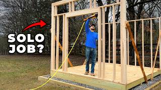 Framing an Overbuilt Shed [upl. by Eden]