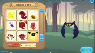 How to find pet BATS at the spooky party on Animal Jam [upl. by Evalyn]