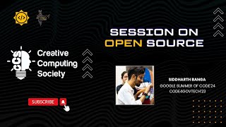 Open Source Session  GSOC  Code4GovTech [upl. by Valiant]