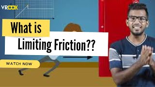 What is Limiting Friction  Explained  friction physics iitphysics [upl. by Narrat]