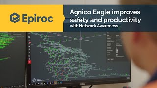 Agnico Eagle improves safety and productivity with Mobilaris Network Awareness [upl. by Divadnoj787]