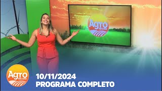 AGRO RECORD  10112024  PROGRAMA COMPLETO [upl. by Sherill]