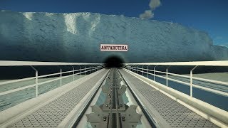 Planet Coaster Antarctica Roller Coaster [upl. by Kaehpos]