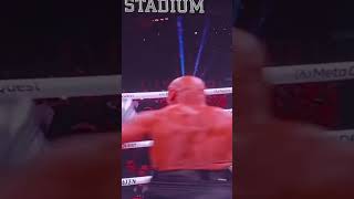 ROUND 1 MIKE TYSON VS JAKE PAUL AT ATampT STADIUM SOLD OUT boxing 2024 miketyson jakepaul 🥊 [upl. by Zuckerman]