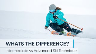 Intermediate vs Advanced Skiing  Whats the difference [upl. by Ahcila249]