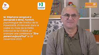 Pourquoi faire appel à l’Institut de la Parentalité pour vos conférences [upl. by Boulanger]