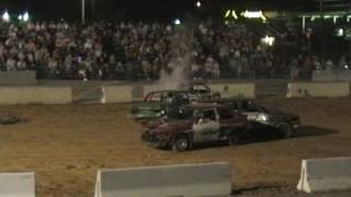 VA State Fair Demolition Derby  Match 3 10408 [upl. by Alyakcim636]